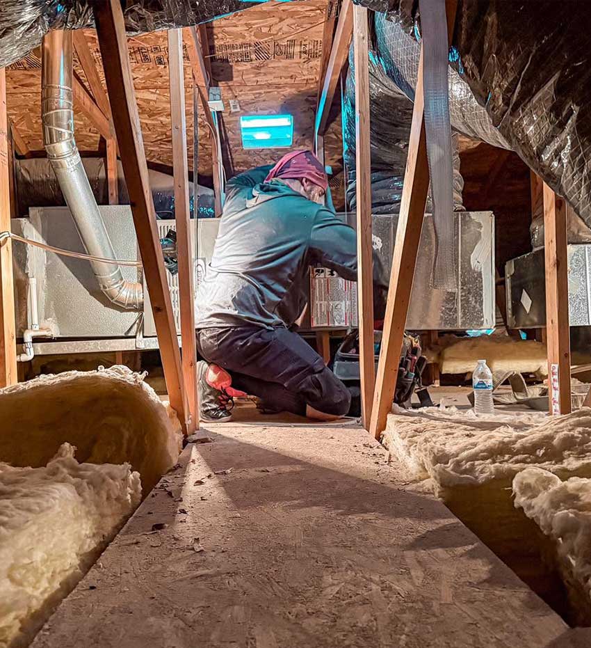 air scrubber installation