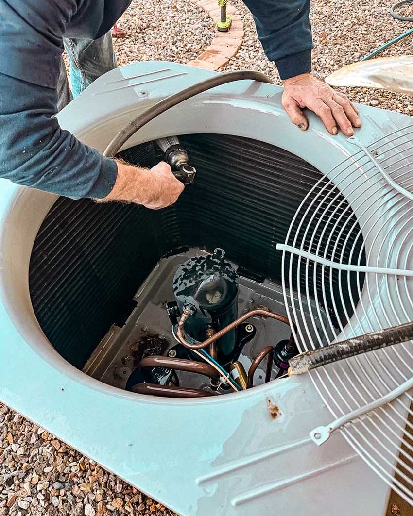 heat-pump-maintenance-coil-cleaning