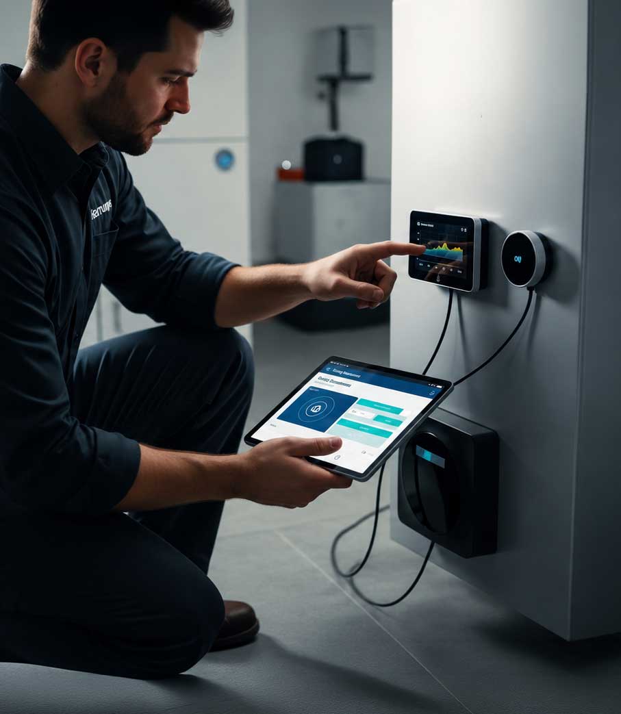 smart thermostat installation process